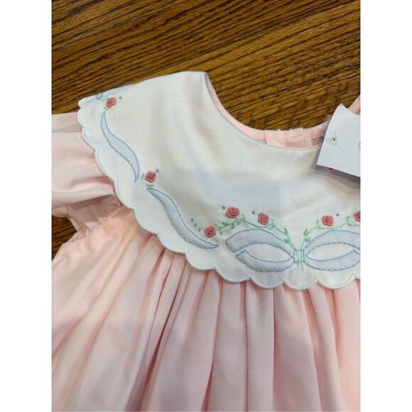 NWT The Proper Peony Paloma Pink Shadow Dress 3T - Picture 2 of 5